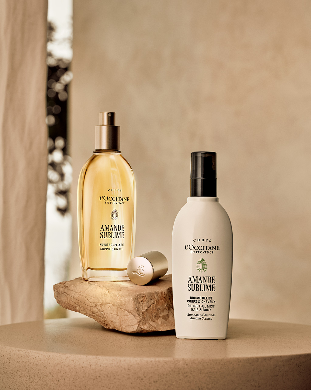 Óleo Firmador Hidratante e Mist Perfumado Amande Sublime | L